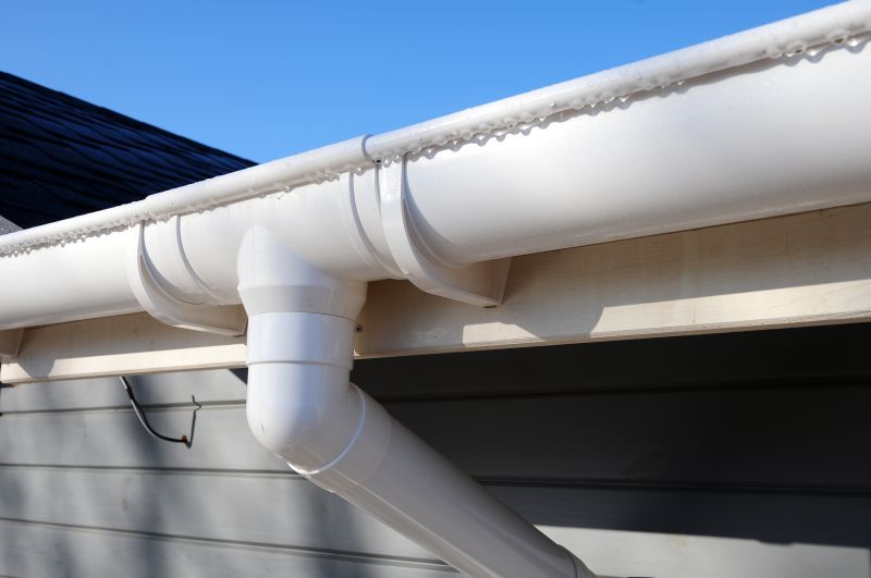 Plastic Downspout Installation detail
